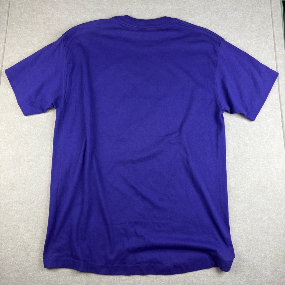 Vintage Minnesota Vikings NFL Single Stitch Tee Mens XL Purple USA‎ Made - Picture 2 of 7